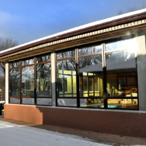 Противопожарное окно для коттеджа / серия FRM1083